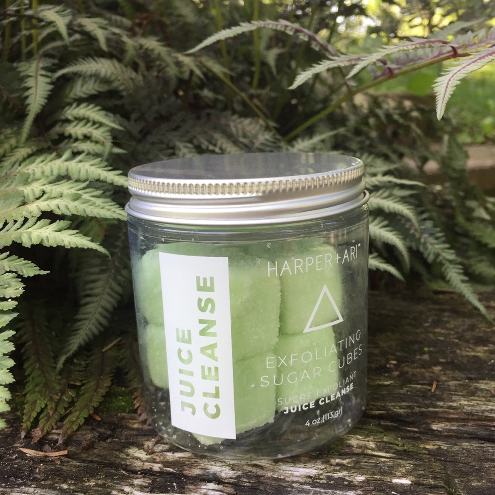 Juice Cleanse Exfoliating Sugar Cubes Harper + Ari
